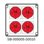 Rozdzielnica przenośna SB-005005 - Wykonanie