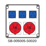 Rozdzielnica przenośna SB-005005 - Wykonanie