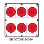 Rozdzielnica przenośna SB-007005 - Wykonanie