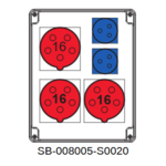 Rozdzielnica przenośna SB-008005 - Wykonanie