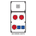Rozdzielnica przenośna SB-008505 - Wykonanie