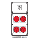Rozdzielnica przenośna SB-008505 - Wykonanie
