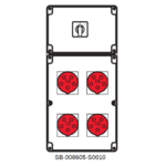 Rozdzielnica przenośna SB-008605 - Wykonanie