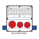 Rozdzielnica przenośna SB-147505 - Wykonanie
