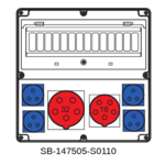 Rozdzielnica przenośna SB-147505 - Wykonanie