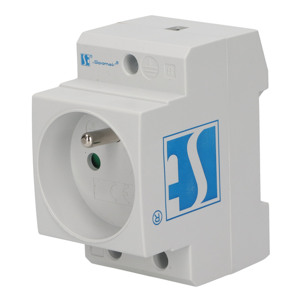 Gniazdo modułowe jednofazowe z bolcem SPMG\16 - Product picture