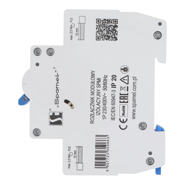 Modułowe rozłączniki izolacyjne SPMI 63 A - Product picture