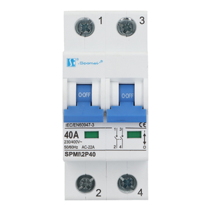 Modułowe rozłączniki izolacyjne SPMI 40 A - Product picture