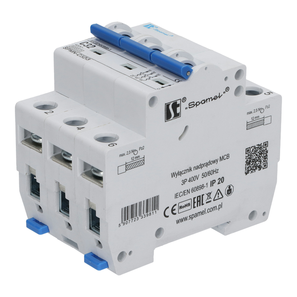 SPMN overcurrent circuit breakers - Product picture