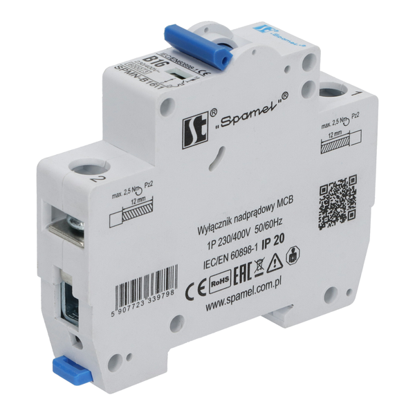 SPMN overcurrent circuit breakers - Product picture