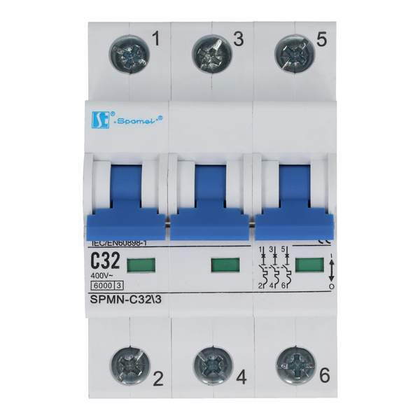 SPMN overcurrent circuit breakers