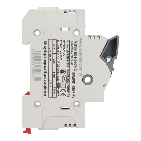Modułowa podstawa bezpiecznikowa do systemów PV - Product picture
