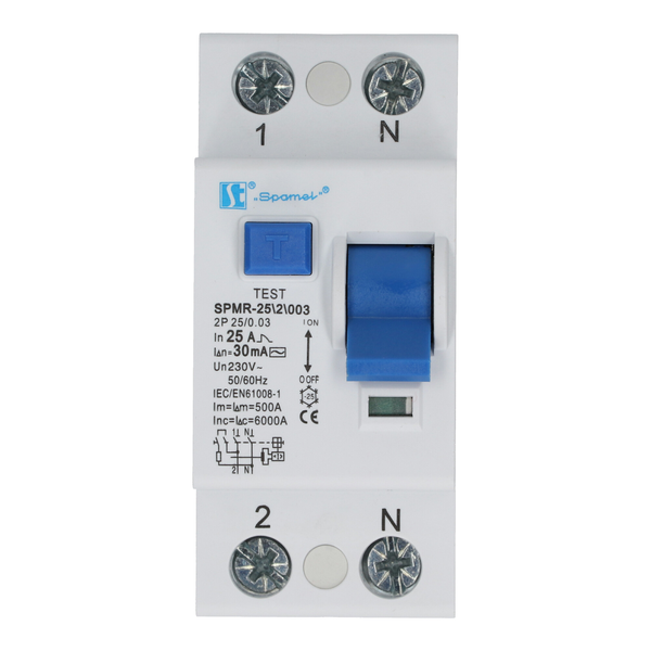 SPMR residual current circuit breakers