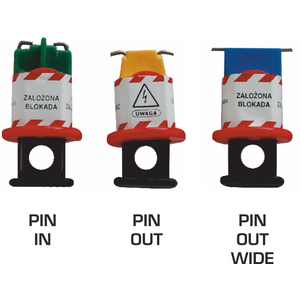 Satz von 3 PIN-Sicherungen - Produktfoto