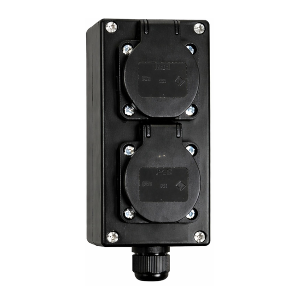Kaseta ogrodowa 230 V, 2-gniazdowa - Product picture