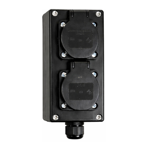 Kaseta ogrodowa 230 V, 2-gniazdowa - Product picture