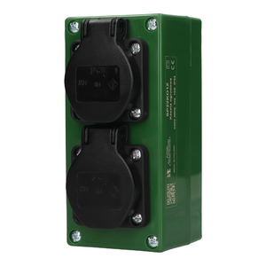 Kaseta ogrodowa 230 V, 2-gniazdowa - Product picture