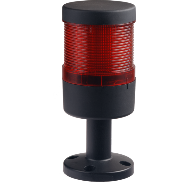 Сигнальная колонна 70 мм комплектная LED красный
