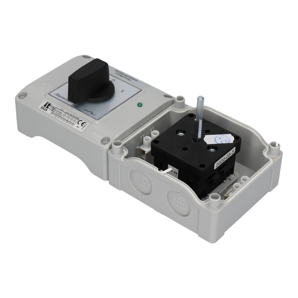 SK40 OB13L Cam switches in enclosure with a lamp - Product picture