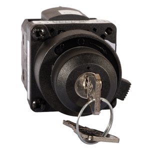 SK20G SA22 Cam switch, panel-mounted in ø22 opening, key-operated - Product picture