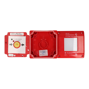 Ręczny przycisk przeciwpożarowego wyłącznika prądu PWP1 z certyfikatem, urządzenie uruchamiająco-sygnalizujące - Poglądowe zdjęcie