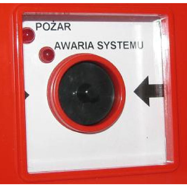 Front panel label