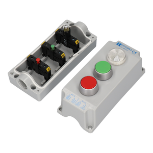 K3 control station with START - STOP pushbuttons and light indicator ST22K3 - Product picture