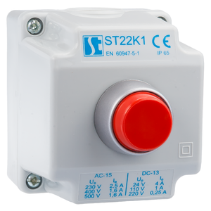 K1 control station with STOP pushbutton ST22K1\03 - Product picture