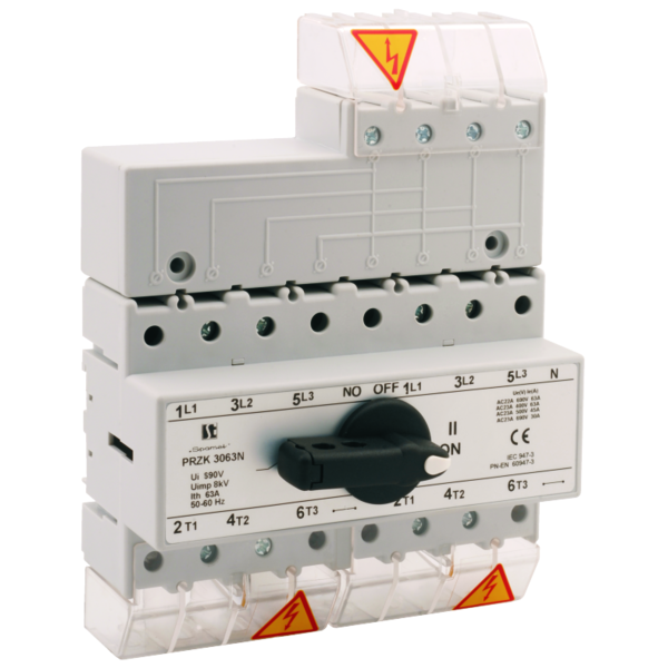 Power supply changeover switch PRZK 63 - Product picture