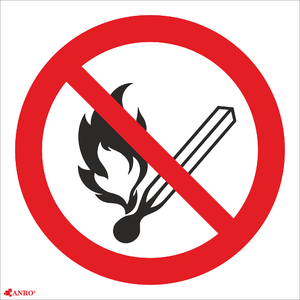Курение табака и пользование открытым огнем запрещено 150x150 - Изображение изделия